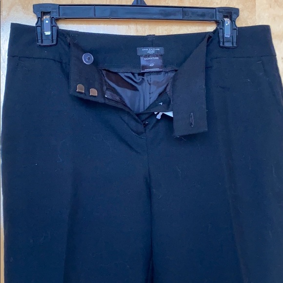 Ann Taylor black slacks - Picture 5 of 5